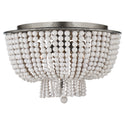 Jacqueline Outdoor (Damp) Flush Mount Ceiling Light by Visual Comfort Signature