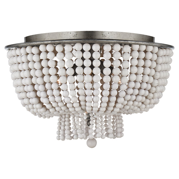 Jacqueline Outdoor (Damp) Flush Mount Ceiling Light by Visual Comfort Signature