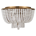 Jacqueline Outdoor (Damp) Flush Mount Ceiling Light by Visual Comfort Signature