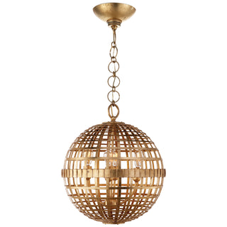 Buy gild-and-metal-shade Mill Lantern by Visual Comfort Signature