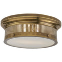 Alderly Outdoor (Damp) Flush Mount Ceiling Light by Visual Comfort Signature