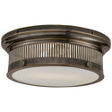 Alderly Outdoor (Damp) Flush Mount Ceiling Light by Visual Comfort Signature
