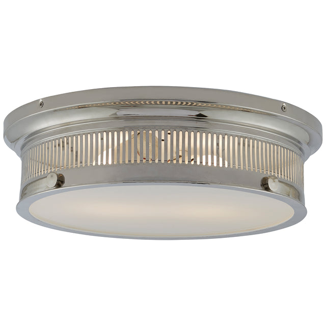Alderly Outdoor (Damp) Flush Mount Ceiling Light by Visual Comfort Signature
