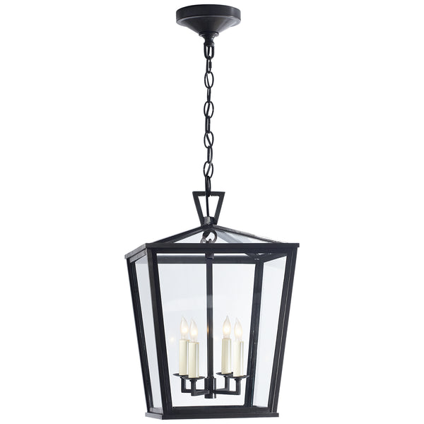 Visual Comfort Signature - CHO 5084BZ - Four Light Hanging Lantern - Darlana Outdoor - Bronze from Lighting & Bulbs Unlimited in Charlotte, NC