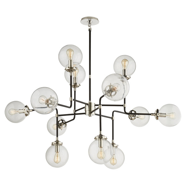 Bistro Outdoor (Damp) Chandelier by Visual Comfort Signature