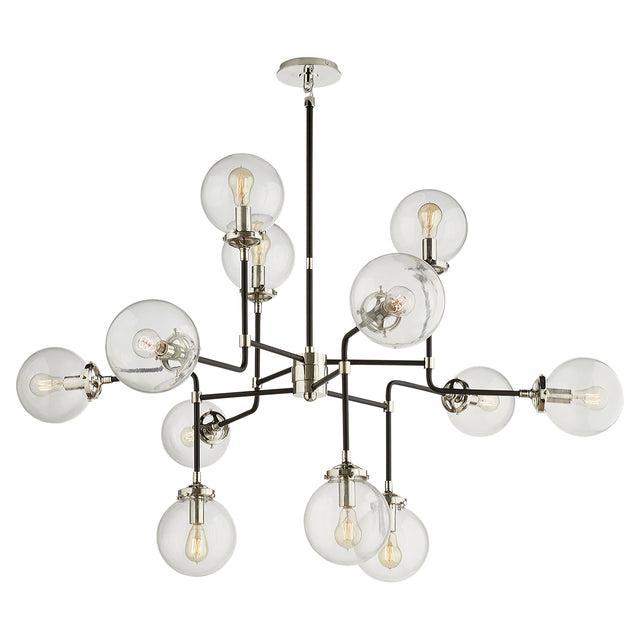 Bistro Outdoor (Damp) Chandelier by Visual Comfort Signature