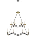 Choros Chandelier by Visual Comfort Signature