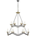 Choros Chandelier by Visual Comfort Signature