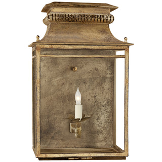 Buy gilded-iron Flea Market Lantern Sconce by Visual Comfort Signature