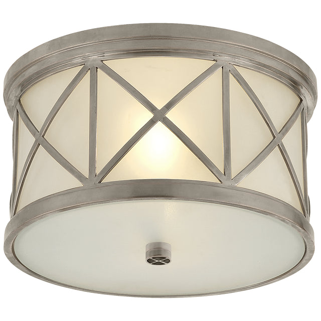 Montpelier Outdoor (Damp) Flush Mount Ceiling Light by Visual Comfort Signature
