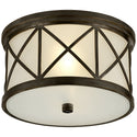 Montpelier Outdoor (Damp) Flush Mount Ceiling Light by Visual Comfort Signature