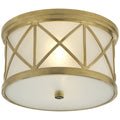 Montpelier Outdoor (Damp) Flush Mount Ceiling Light by Visual Comfort Signature