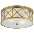 Montpelier Outdoor (Damp) Flush Mount Ceiling Light by Visual Comfort Signature