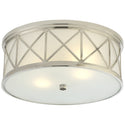 Montpelier Outdoor (Damp) Flush Mount Ceiling Light by Visual Comfort Signature