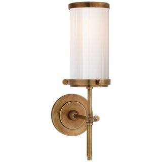 Buy hand-rubbed-antique-brass Bryant Bath Outdoor (Damp) Sconce by Visual Comfort Signature