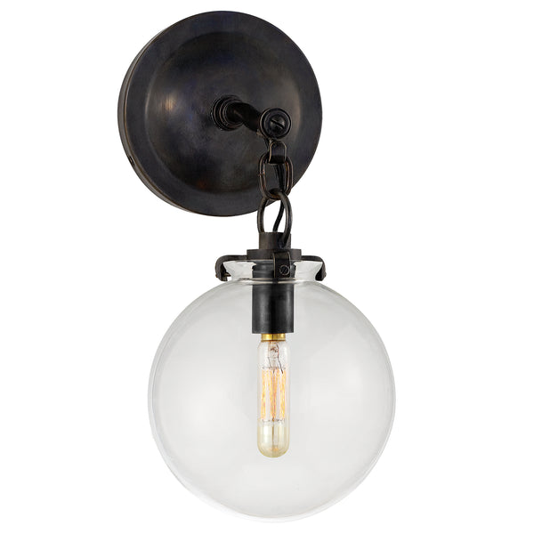 Katie Globe Outdoor (Damp) Sconce by Visual Comfort Signature