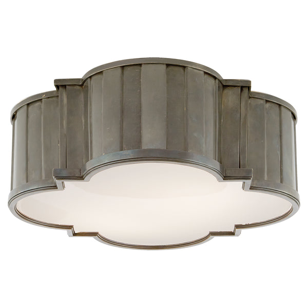 Tilden Outdoor (Damp) Flush Mount Ceiling Light by Visual Comfort Signature