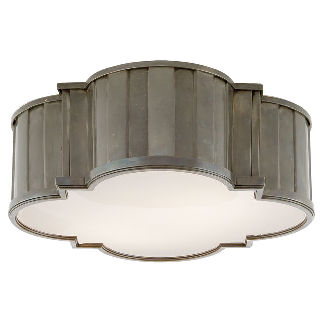 Tilden Outdoor (Damp) Flush Mount Ceiling Light by Visual Comfort Signature