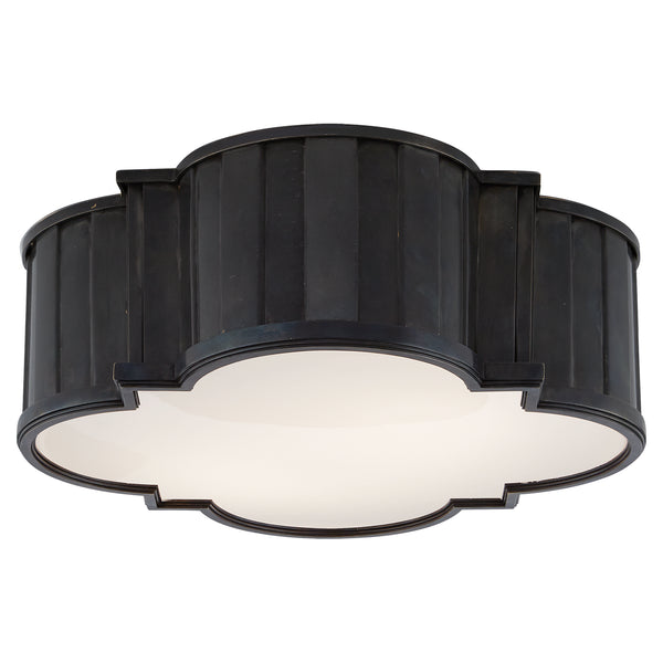 Tilden Outdoor (Damp) Flush Mount Ceiling Light by Visual Comfort Signature