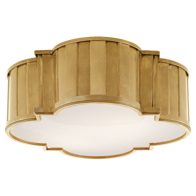 Tilden Outdoor (Damp) Flush Mount Ceiling Light by Visual Comfort Signature