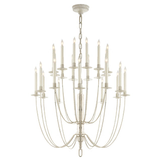 Buy belgian-white Erika Chandelier by Visual Comfort Signature