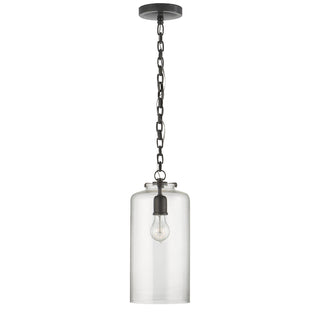Katie Cylider Outdoor (Damp) Pendant by Visual Comfort Signature