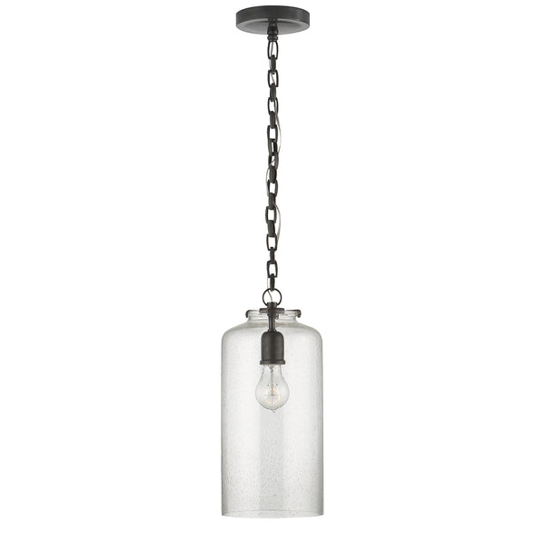Katie Cylider Outdoor (Damp) Pendant by Visual Comfort Signature