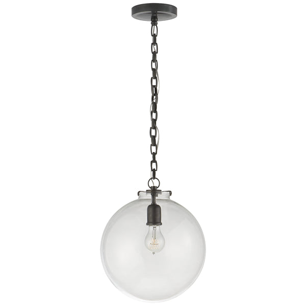 Katie Globe Outdoor (Damp) Pendant by Visual Comfort Signature