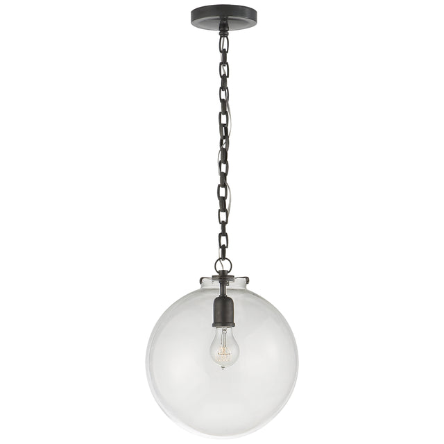 Katie Globe Outdoor (Damp) Pendant by Visual Comfort Signature