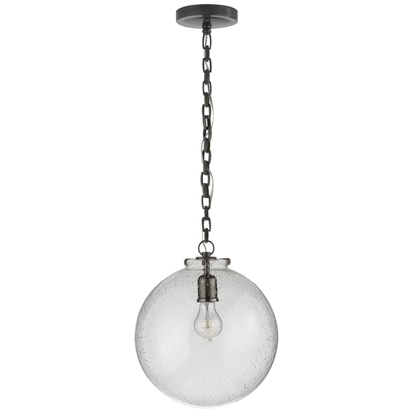 Katie Globe Outdoor (Damp) Pendant by Visual Comfort Signature