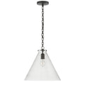 Katie Conical Outdoor (Damp) Pendant by Visual Comfort Signature