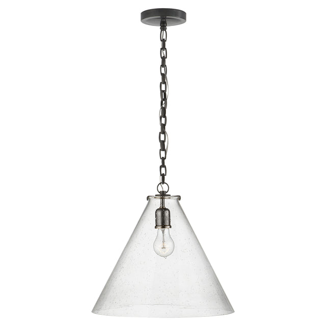 Katie Conical Outdoor (Damp) Pendant by Visual Comfort Signature