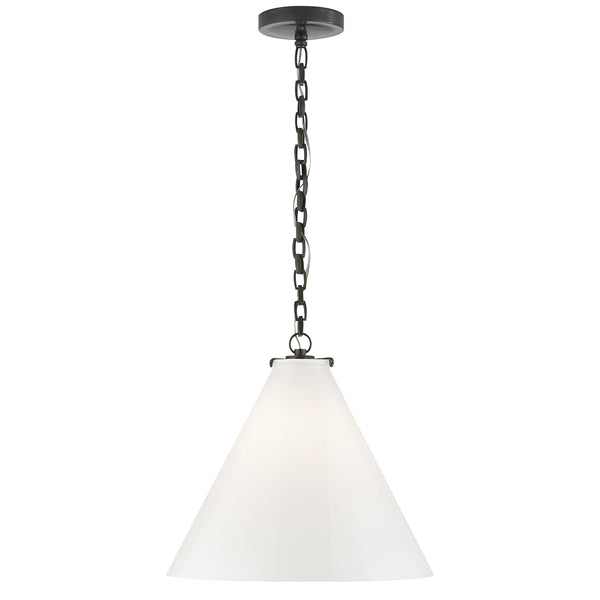 Katie Conical Outdoor (Damp) Pendant by Visual Comfort Signature