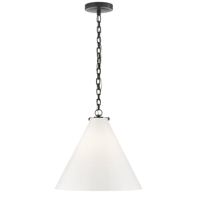 Katie Conical Outdoor (Damp) Pendant by Visual Comfort Signature