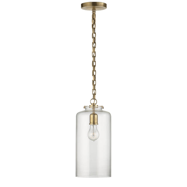 Katie Cylider Outdoor (Damp) Pendant by Visual Comfort Signature