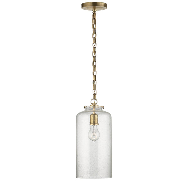 Katie Cylider Outdoor (Damp) Pendant by Visual Comfort Signature