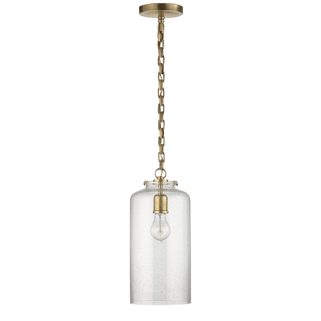 Katie Cylider Outdoor (Damp) Pendant by Visual Comfort Signature