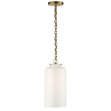 Katie Cylider Outdoor (Damp) Pendant by Visual Comfort Signature