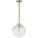 Katie Globe Outdoor (Damp) Pendant by Visual Comfort Signature
