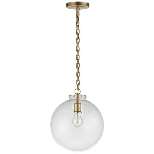 Katie Globe Outdoor (Damp) Pendant by Visual Comfort Signature