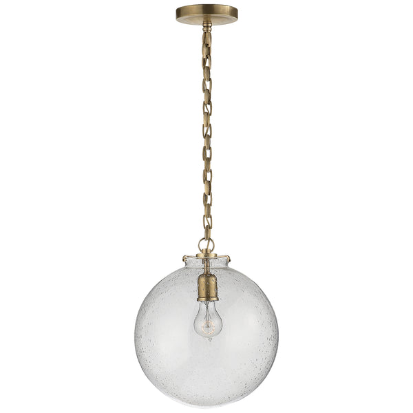 Katie Globe Outdoor (Damp) Pendant by Visual Comfort Signature