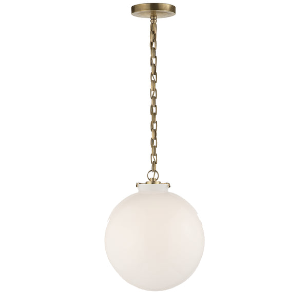 Katie Globe Outdoor (Damp) Pendant by Visual Comfort Signature