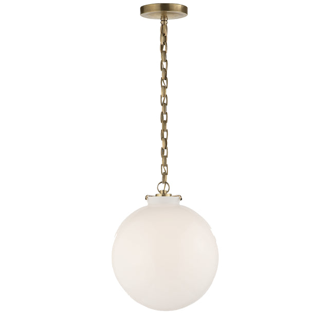 Katie Globe Outdoor (Damp) Pendant by Visual Comfort Signature