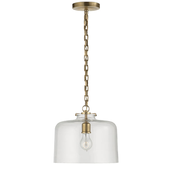 Katie Dome Outdoor (Damp) Pendant by Visual Comfort Signature