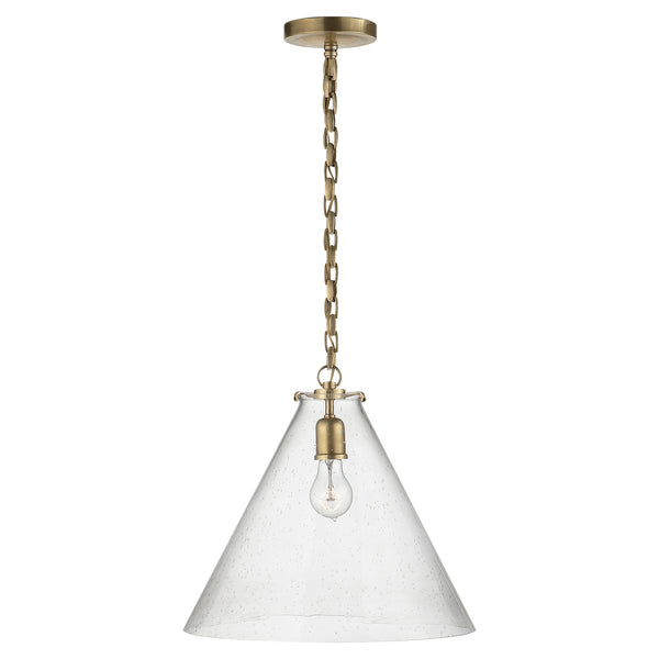 Katie Conical Outdoor (Damp) Pendant by Visual Comfort Signature