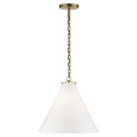 Katie Conical Outdoor (Damp) Pendant by Visual Comfort Signature
