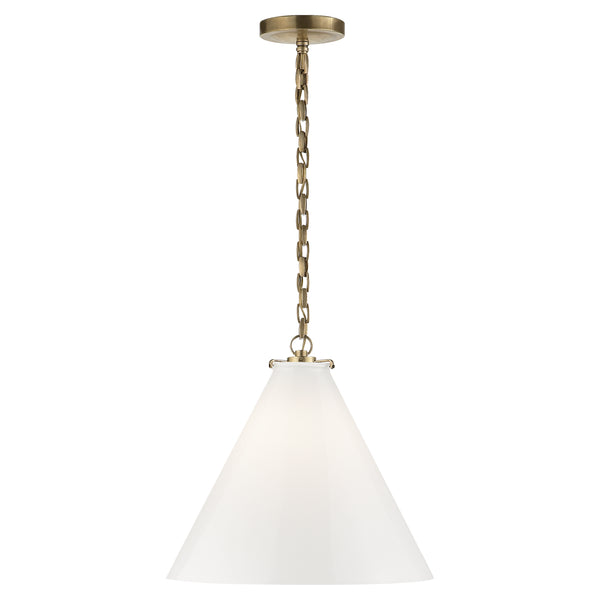 Katie Conical Outdoor (Damp) Pendant by Visual Comfort Signature