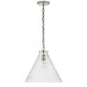 Katie Conical Outdoor (Damp) Pendant by Visual Comfort Signature