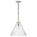 Katie Conical Outdoor (Damp) Pendant by Visual Comfort Signature