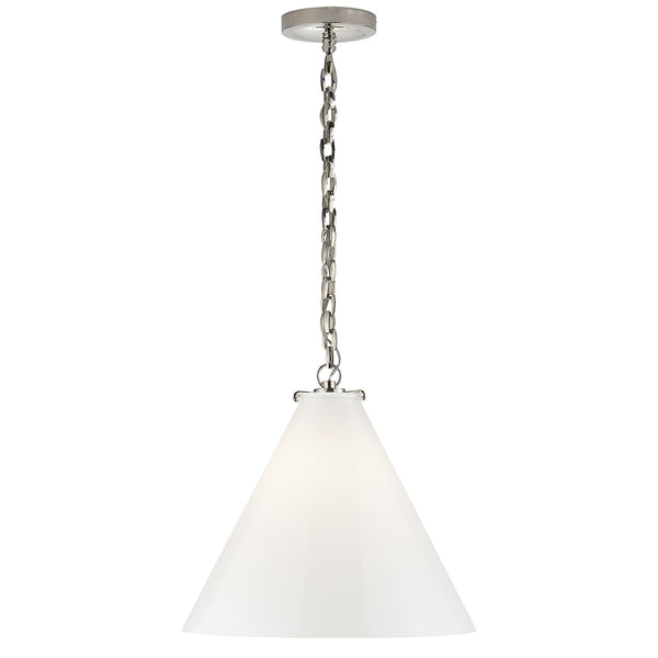 Katie Conical Outdoor (Damp) Pendant by Visual Comfort Signature